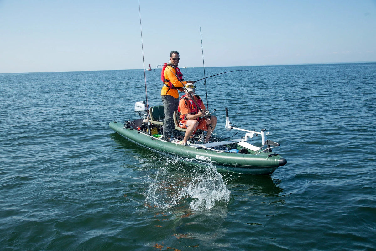 Inflatable 16 Frameless Fishing Boat B832