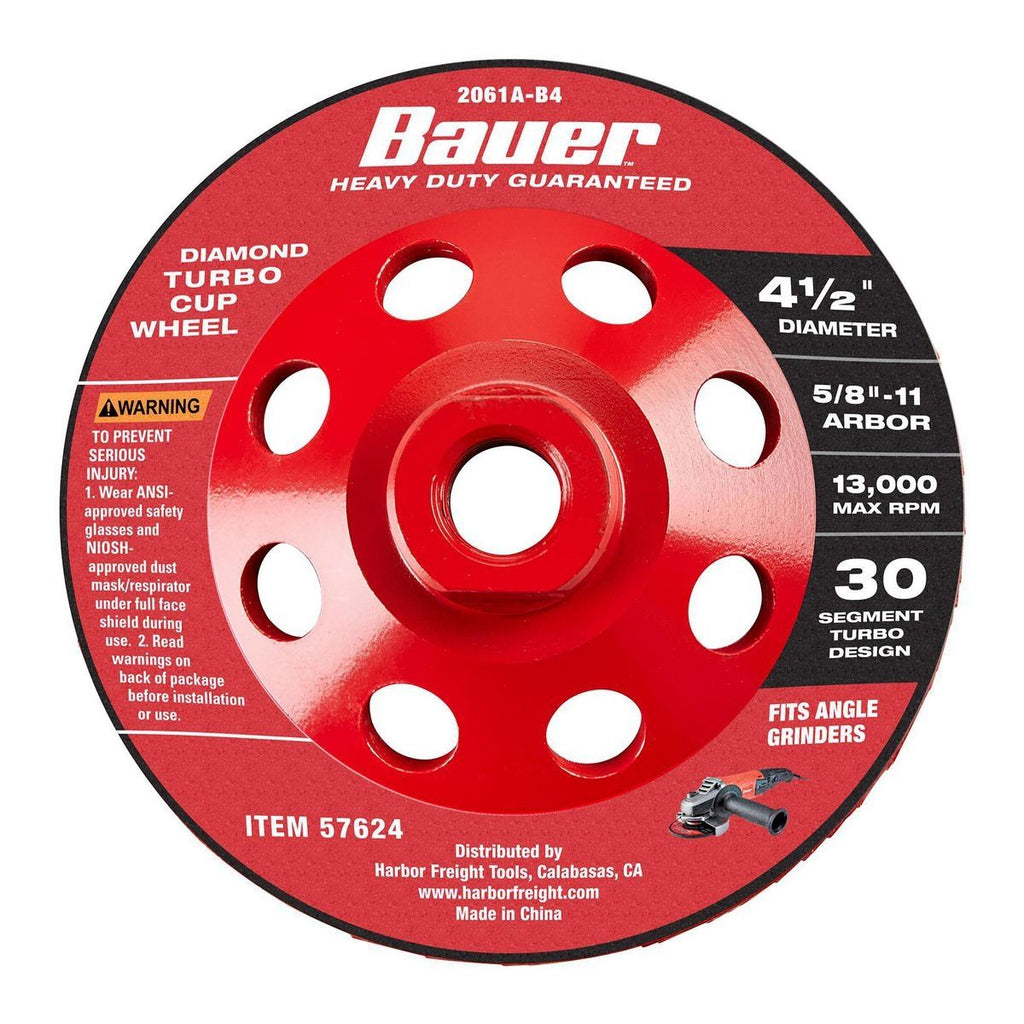 4-1/2 in. Diamond Turbo Cup Wheel W51288