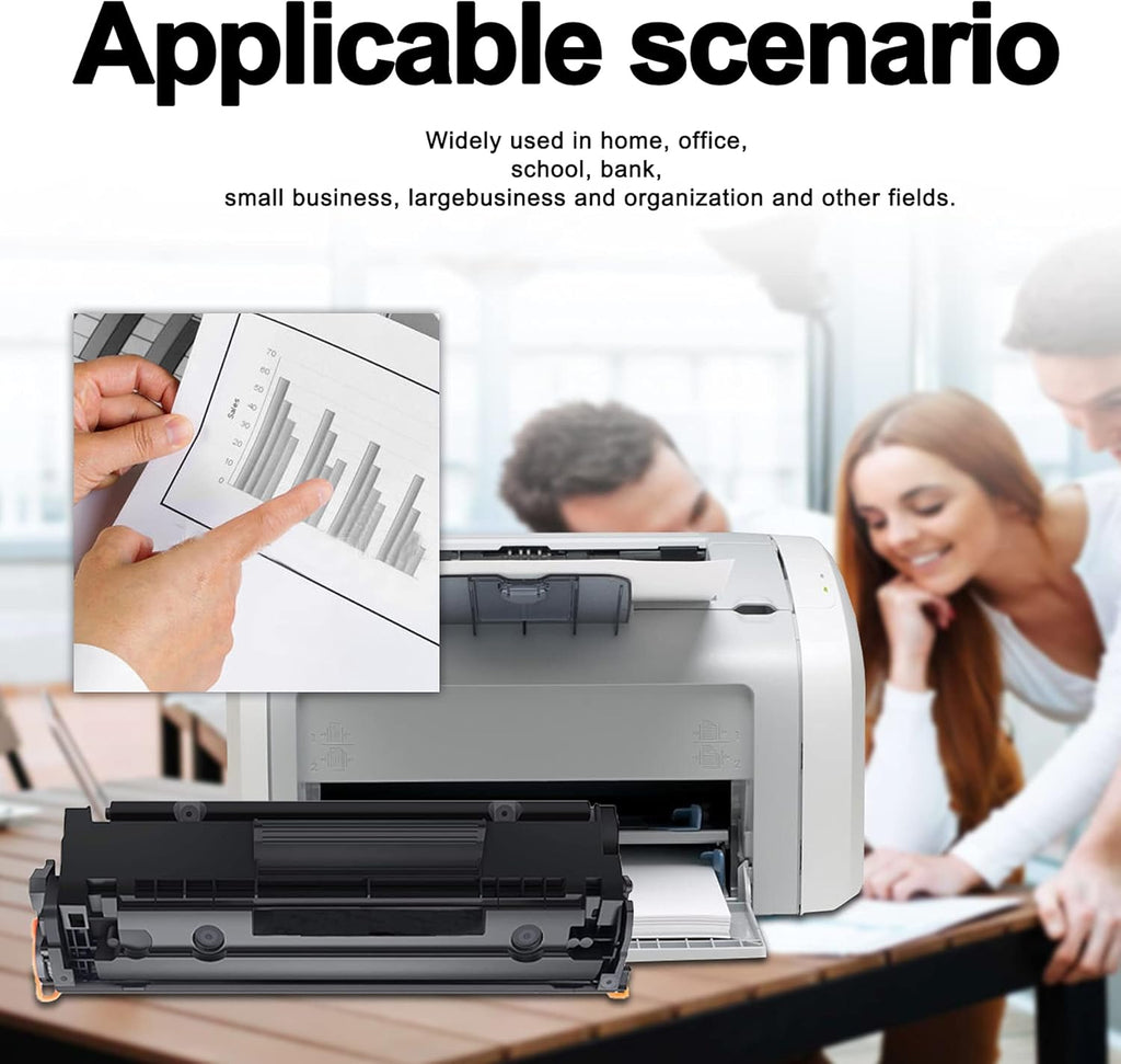 1 Pack 12A Q2612A Toner Cartridge B594074