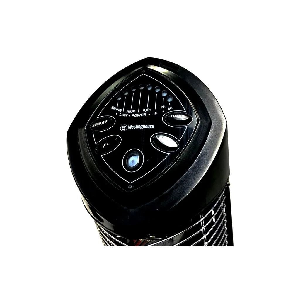 Black 1200W Oscillating Infrared Electric Outdoor Heater D524272