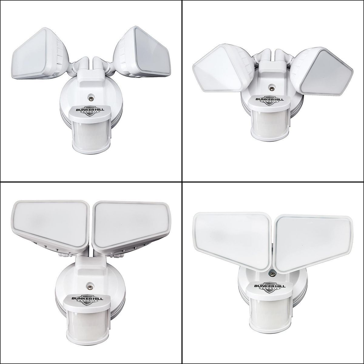 2150 Lumen Dual Head Hardwired LED Security Light L1698