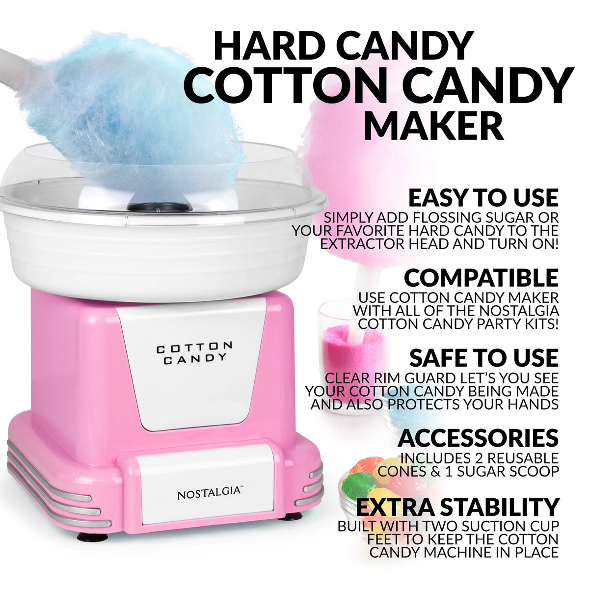 Sugar-Free Candy Cotton Candy Maker L561