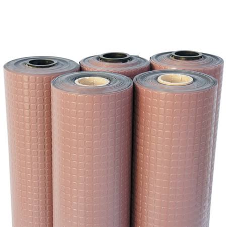 Brown Rubber Flooring Rolls 2 mm x 4 ft x 25 ft Y659