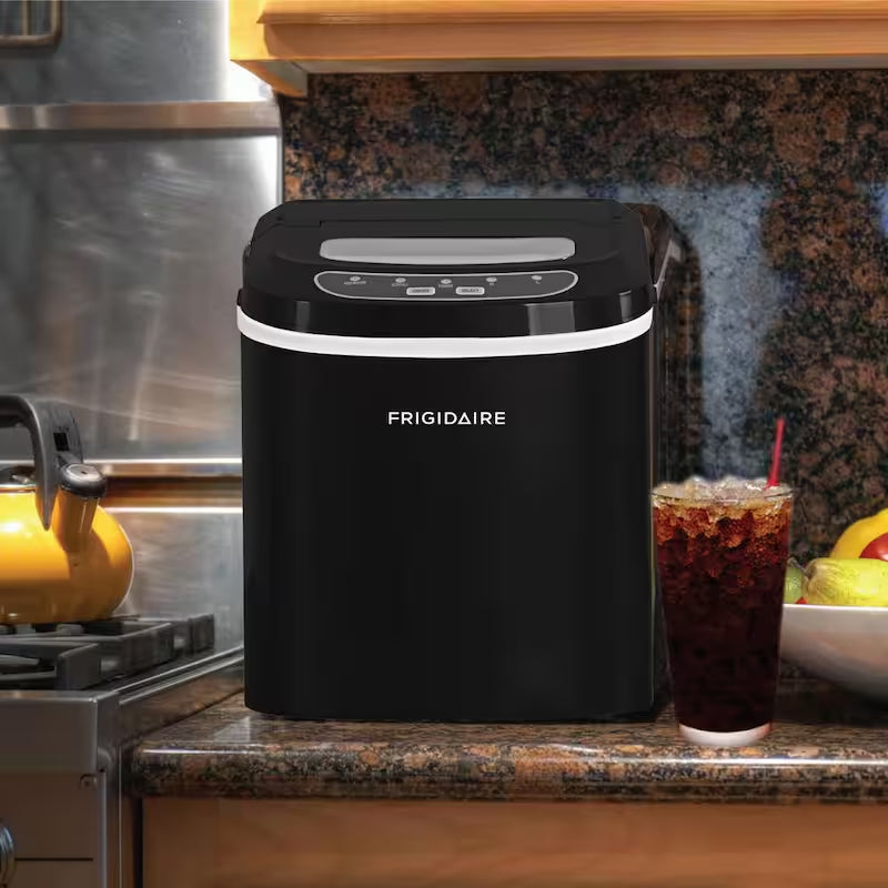 Black Freestanding Ice Maker N5468