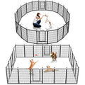 40 inch 8 Panels Heavy Duty Metal Dog Playpen with Door N996