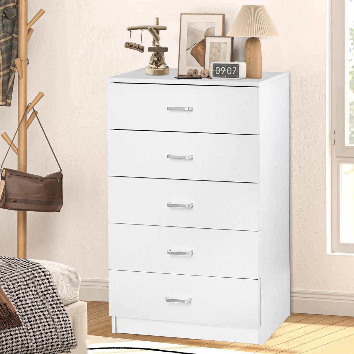 Rustic Brown 5 Drawer Dresser D6969